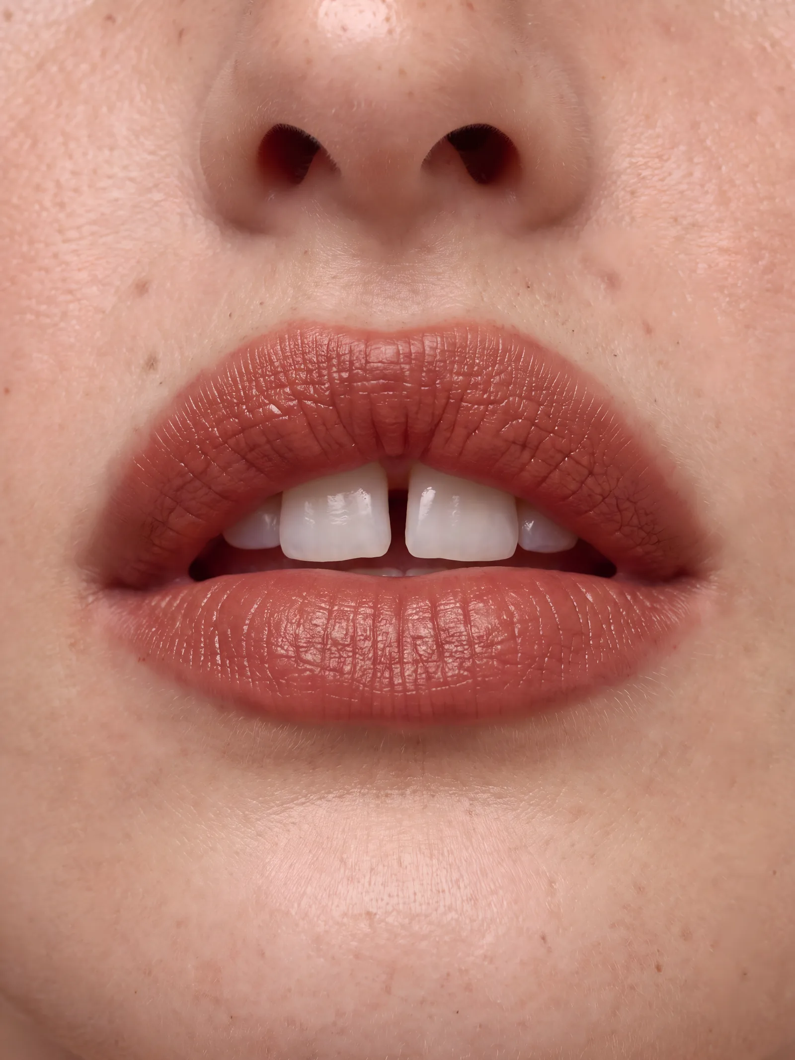 Labbra, dettaglio make-up